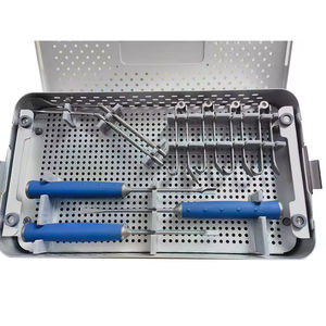 Juego de instrumentos ortopédicos de placa cervical anterior para cirugía de columna Kit quirúrgico de fuente de alimentación manual - Product Image 1