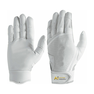 Gants de frappeur de baseball et de softball en cuir unisexe de haute qualité, légers, avec logo personnalisé, fabriqués en usine, excellente qualité - Product Image 6