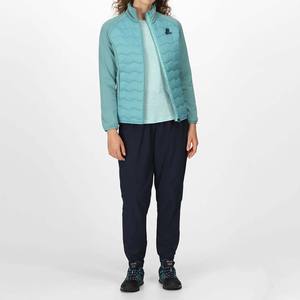 Chaqueta Híbrida de Invierno para Mujer, con Cierre, Ajustada, Ligera, Acolchada, con Cuello Alto y Resistente al Viento - Product Image 1