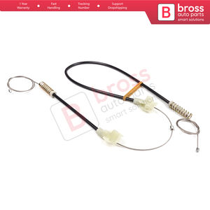 BWR5128 ensemble de réparation de lève-vitre manuel porte arrière gauche pour Freelander MK1 L314 LN 1997-2006 3/5 porte ALR8179 Bross Auto Parts - Product Image 3