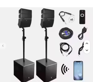 Original 12-Inch Passive Line Array <b>Speakers</b> Industrial/DIY <b>Professional</b> Sound System Full DJ Setup OEM/ODM Customizable US - Product Image 1