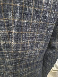 NAYIJI Vente en gros Blazer rayé de haute qualité Coupe ajustée Vêtements d'affaires pour hommes <span class=keywords><strong>Costume</strong></span> à simple boutonnage pour <span class=keywords><strong>homme</strong></span> - Product Image 5