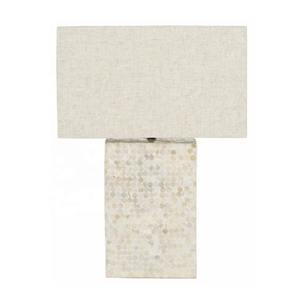 Lampe de table tendance en nacre avec motif mosaïque sans abat-jour lampe de chevet élégante lampe de chevet élégante pour un usage domestique - Product Image 6