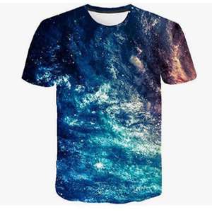 Meilleur T-shirt à manches courtes à col rond sublimé 100% Polyester Style décontracté Jersey Motif solide quantité minimale de commande bas - Product Image 4