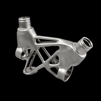 Soporte de Montaje para Motor de Vehículo Eléctrico Impreso en 3D, Optimizado para Topología, de Metal, para Sistemas de Accionamiento Eléctrico Ligeros