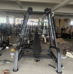 Máquina de Press de Banca Inclinada Doble Auténtica con Ajuste de Gas para Ejercicios de Hombros - Product Image 4