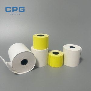 Rollo de Papel Térmico con Impresión Trasera, Personalizado OEM, 80x80mm, para Recibos de Marca en Puntos de Venta de Minoristas y Restaurantes - Product Image 1