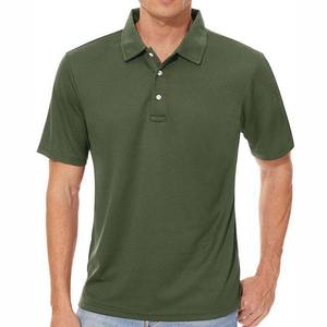 Polo d'été en coton décontracté pour hommes, vêtements grande taille imprimés de couleur unie, col polo - Product Image 5