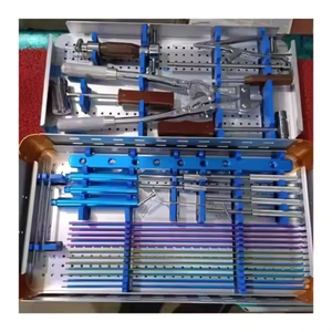 Juego de instrumentos ortopédicos elásticos para uñas Surgiright, juego de instrumentos veterinarios quirúrgicos, fuente de alimentación Manual de acero inoxidable CE - Product Image 2