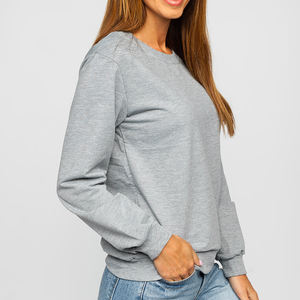 Sudadera Personalizada de Mujer para Invierno, Estampado Animal, Tejido Dobby, Cuello Redondo, Talla Grande - Product Image 5