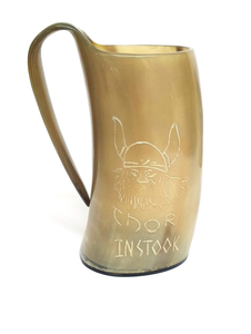 Tazas de Cuerno de Búfalo para Beber, de Excelente Calidad, para Café, Bebidas, Cócteles, Cerveza, con Acabado de Ágata - Product Image 5