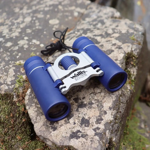 Binoculares Compactos Wallis 8x21mm Azul/Plateado Modelo BI270210 para Observación en Exteriores - Product Image 5