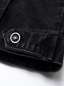 Chaqueta Vaquera de Alta Calidad y Moda Urbana para Hombre, Estilo Casual Vintage, 100% Algodón, con Logotipo Personalizado - Product Image 4