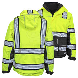 Chaqueta de Trabajo para Hombre Diseñada con Material Resistente, Múltiples Bolsillos y Características de Seguridad para Trabajos al Aire Libre - Product Image 2