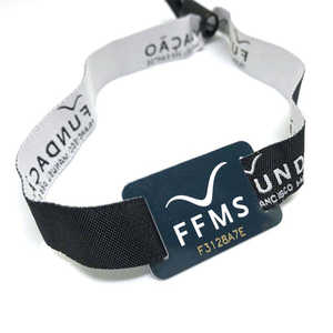 Pulsera de Tela RFID de 125KHz LF para Control de Acceso e Identificación de Eventos - Product Image 3