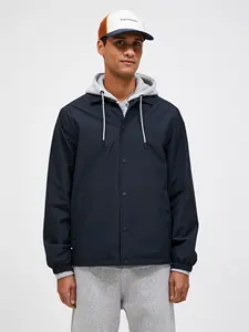 เสื้อแจ็กเก็ตผ้าไนลอนระบายอากาศได้ดีสำหรับผู้ชายเสื้อโค้ทผ้าแคนวาสสำหรับฤดูหนาว - Product Image 3