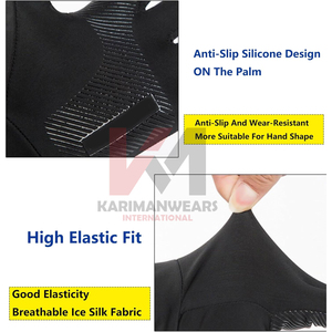 Gants de cyclisme sur route pour hommes, légers, respirants, à doigts complets, adhérence supérieure, absorption des chocs, compatibles avec les écrans tactiles - Product Image 2