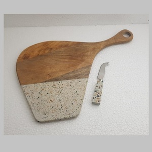 Últimos Gadgets de Cocina, Tabla de Cortar de Madera, Vajilla de Madera de Acacia, Tabla de Quesos Reutilizable, Bloques de Cortar de Madera de 2 cm de Grosor - Product Image 4