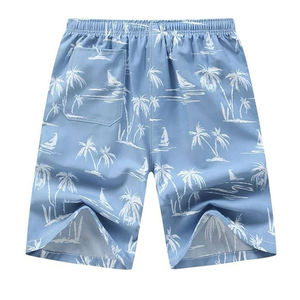 High Quality Heat-Transfer Printed Solid <b>Men's</b> <b>Shorts</b> Casual Beach Fitness Athletic Mesh Custom Logo <b>Elastic</b> <b>Waist</b> Quick Dry Low - Product Image 6