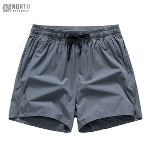 Pantalones Cortos de Algodón para Hombre, Talla Grande, Resistentes al Viento, Transpirables, Cintura Elástica, Logotipo Personalizado OEM, Ropa Casual de Verano para Playa - Product Image 2