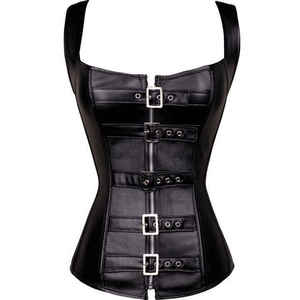 Corset pour femmes avec fermeture éclair à la taille pour femmes Tops sur le buste Corset pour le corps amincissant Corset grande taille par Standard International - Product Image 1