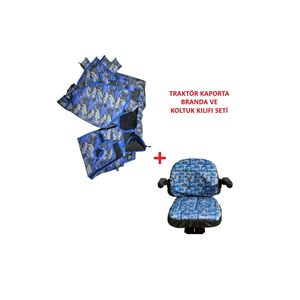 Nuova Holland TD 75 D copri corpo trattore in tela e coprisedile Set modello senza cabina
