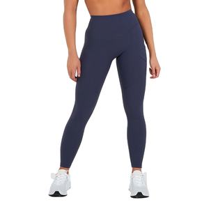 Leggings de levage de fesses de haute qualité nouveau modèle solide en gros de conception de yoga d'entraînement de coupe ajustée de taille haute pour des dames et des filles - Product Image 1