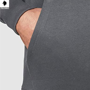 เสื้อฮู้ดดี้ทรงบ็อกซี่สำหรับผู้ชาย น้ำหนัก 00-500 กรัม ผ้าหนา แบบสวมหัว ไม่มีลาย สามารถสกรีนลายได้ ทรงหลวม ไหล่ตก เสื้อฮู้ดดี้เรียบง่ายสำหรับผู้ชาย - Product Image 4