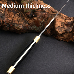 Couteau de survie pliable miniature en acier Damas de haute qualité, personnalisé ODM/OEM, pour le camping en plein air - Product Image 4