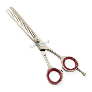 Ciseaux à effiler les cheveux de qualité salon, outil de précision pour barbier - Product Image 1