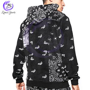 2025 Color de contraste blanco negro con capucha nueva llegada totalmente personalizado hecho diseño único ropa exterior para adultos chándales de invierno - Product Image 5