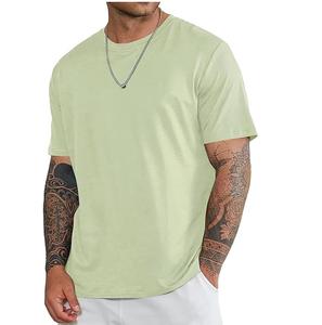 Breathable High Quality 100% Cotton Polyester RABUSH SPORTS Oxford Short Sleeve Gym Sports T-<b>Shirts</b> Men Wholesale Fitness - Product Image 2