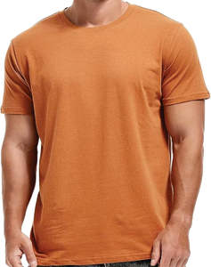 Camisetas de manga corta informales para hombre Crew Fitness, durabilidad de estilo cómodo con bordado personalizado diseñado para amantes del fitness - Product Image 1