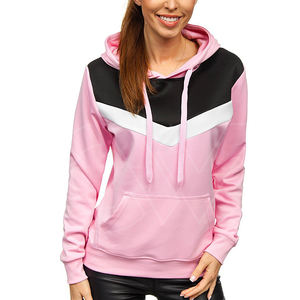 Sudadera con Capucha de Forro Polar para Mujer, Manga Larga, con Logotipo Impreso en la Parte Delantera, Colores y Tallas Personalizables, Estilo Oversize - Product Image 4