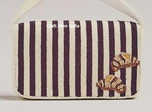 Bolsos de Mano Tipo Clutch con Cuentas Hechos a Mano de Estilo Bohemio Indio para Mujer, Elegantes Bolsos de Hombro de Estilo Boho para Fiestas, Compras y Eventos Nocturnos - Product Image 4