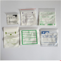 Sacs à médicaments personnalisés imprimés, petits sacs de pharmacie en LDPE 10x15cm pour l'emballage