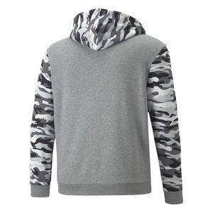 Vente flash Survêtement personnalisé ajusté doublé 100% coton 6XL Couleur unie Sweat à capuche pour homme et femme Grande taille Vêtements de sport - Product Image 5