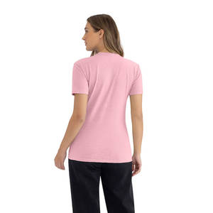 T-shirt classique unisexe For Level 6210 léger 100 % coton, personnalisable avec logo, rose clair, respirant et écologique - Product Image 3