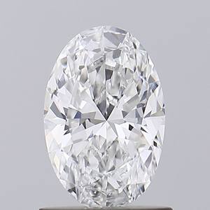 0.95ct Diamant de laboratoire ovale taillé en brillant certifié IGI E Color VS2 Clarity Lab-Stone - Product Image 1