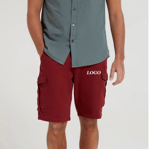 Pantalones Cortos de Hombre con Logotipo Personalizado de Alta Calidad a Precio Económico, Diseño Casual Urbano con Cierre de Botón, Colección de Verano - Product Image 1