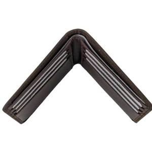 Cartera de cuero genuino de estilo Premium, costura duradera, diseño plegable Delgado, cubierta informal con patrón de dibujos animados, suministro portátil a granel para hombres - Product Image 1