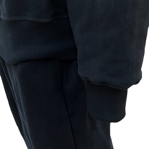 OEM Custom Logo Men's Casual Sports Set Breathable 100% Cotton Two-Piece Pullover <b>Hoodie</b> Pants <b>Maternity</b> Sportswear for Autumn - Product Image 5