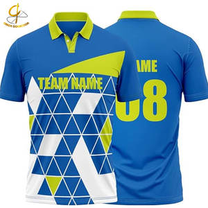 Maillot de cricket imprimé de fabrication professionnelle 100% maillots de cricket pour hommes en polyester avec tissu personnalisable - Product Image 1