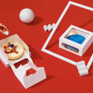 Caja de Papel Kraft al por Mayor para Alimentos con Ventana Transparente a Prueba de Fugas para Pasteles y Comida para Llevar, Exhibición con Logotipo Personalizado - Product Image 1