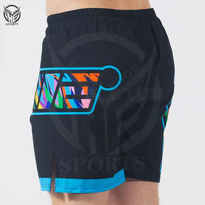Pantalones Cortos de MMA y Boxeo, Personaliza con tu Propio Diseño, Pantalones Cortos de MMA para Hombre, Artículo Más Vendido - Product Image 2
