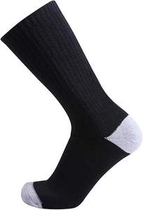 <b>Mens</b> Elastic Breathable Sweat-Absorbent <b>Socks</b> <b>Quarter</b> & Crew Fit Work <b>sock</b> - Product Image 4