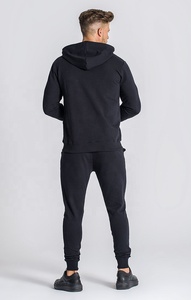 Survêtements pour hommes en molleton à capuche imprimé OEM Tech, coupe régulière, ensembles de jogging à étiquette privée pour l'entraînement, taille XL, salle de sport - Product Image 6