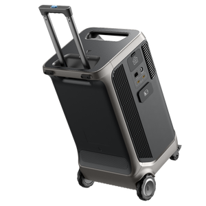 SOLIX Portable Power Station 3800W Home Energy Storage <b>Backup</b> Generator Replacement <b>Battery</b> Pack with Display and Wheels - Product Image 4