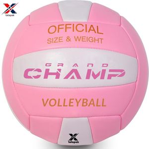 Volley-ball d'entraînement de niveau pro en cuir PU taille officielle 5 adultes impression de logo personnalisé 18 panneaux doux au toucher direct d'usine - Product Image 4