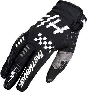 Conception personnalisée en cuir PU Gants de motocross Gants de course de motocross Gants de vélo de terre Vêtements confortables Gants de motocross - Product Image 1